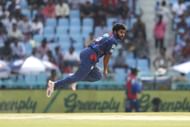 Shardul Thakur has so far taken 3 wickets for LSG in the season. Source: Getty